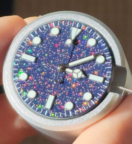 Aventurine Dial and Hands